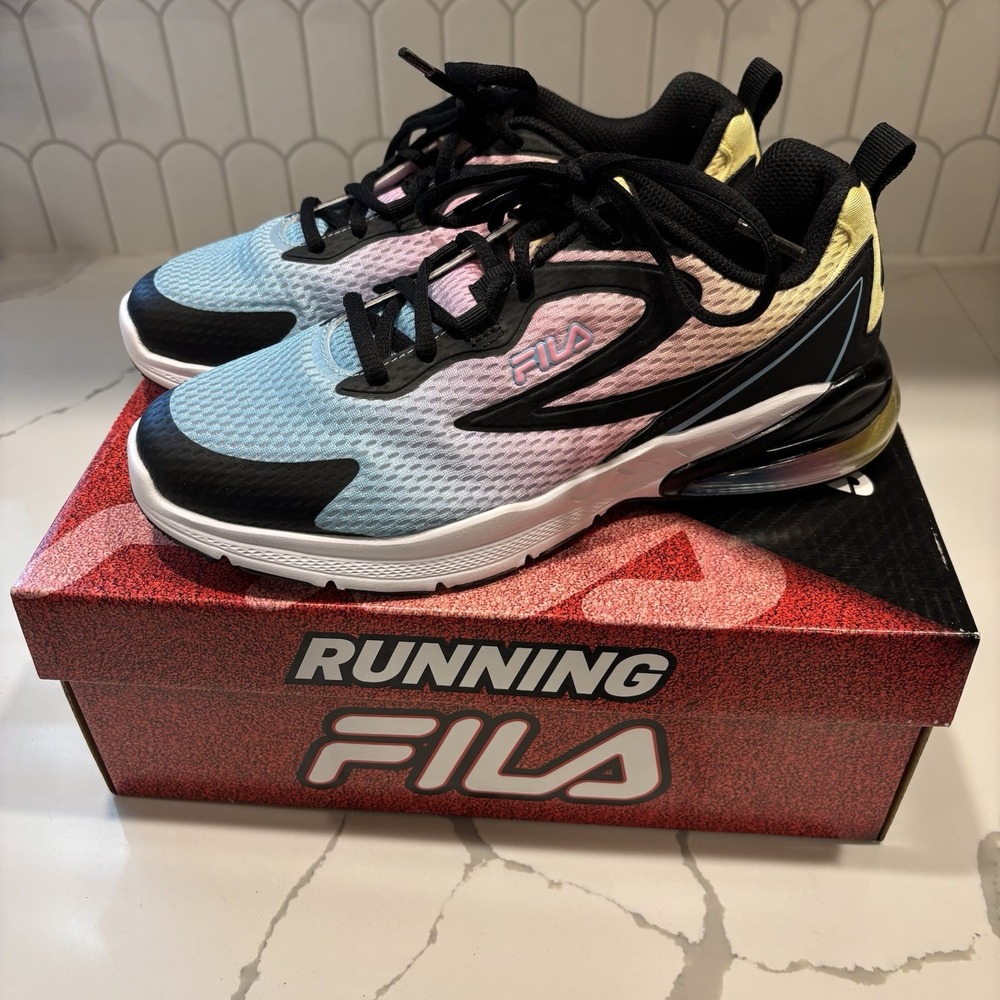 Fila Intensify Viz 2 Womens 8 Multicolor Sneakers Running Shoes 5RM02359-408